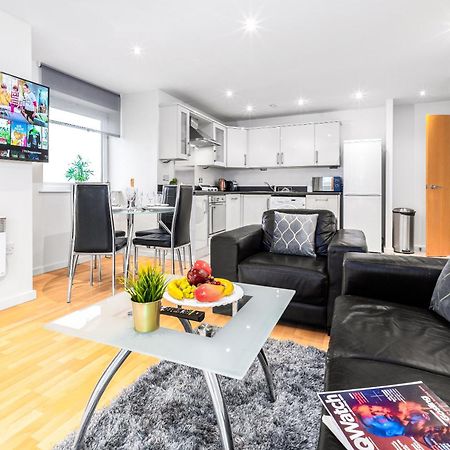 City Centre Apartment - 2 Bedroom - Secure Parking - Top Rated - 201M Birmingham Buitenkant foto