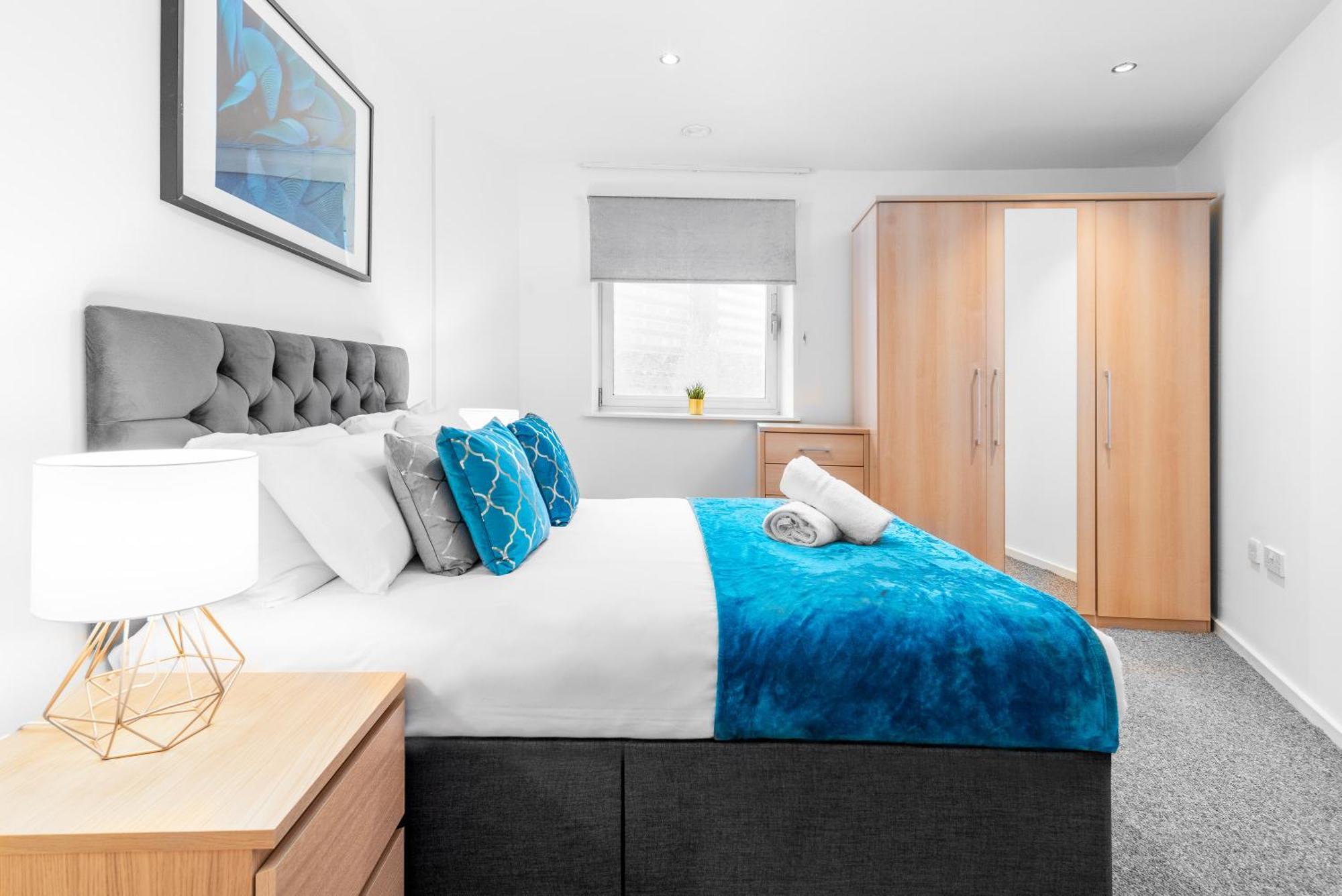 City Centre Apartment - 2 Bedroom - Secure Parking - Top Rated - 201M Birmingham Buitenkant foto