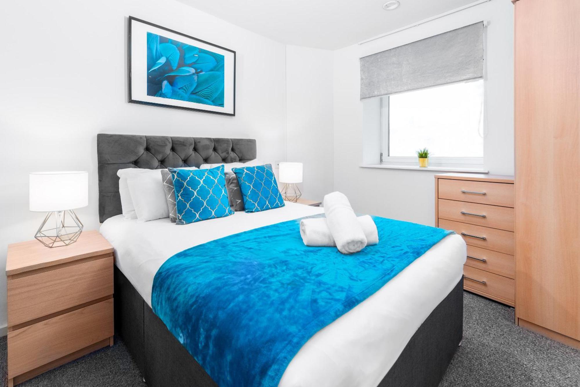 City Centre Apartment - 2 Bedroom - Secure Parking - Top Rated - 201M Birmingham Buitenkant foto