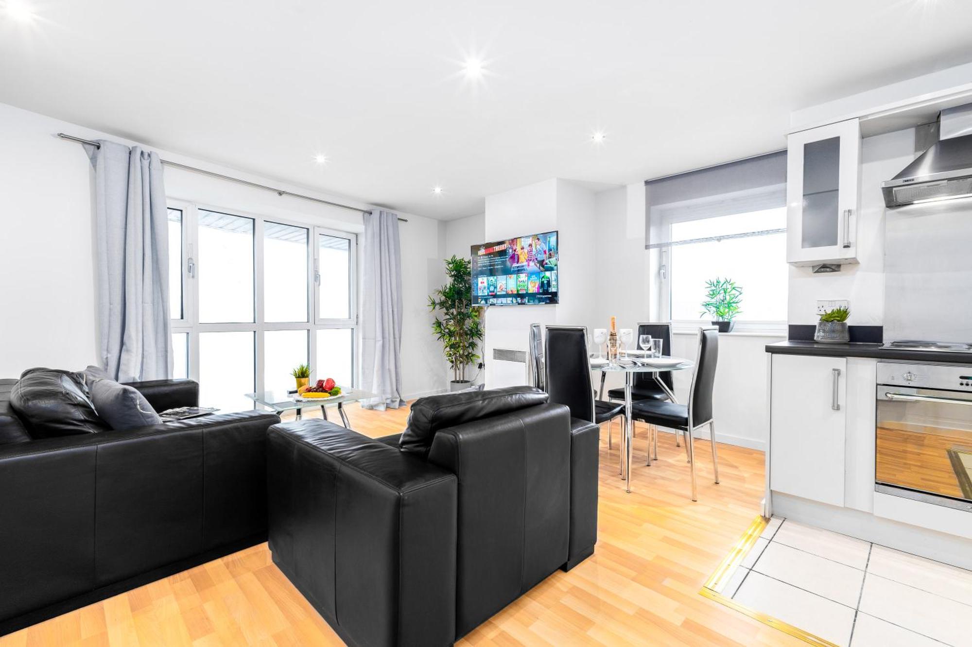 City Centre Apartment - 2 Bedroom - Secure Parking - Top Rated - 201M Birmingham Buitenkant foto