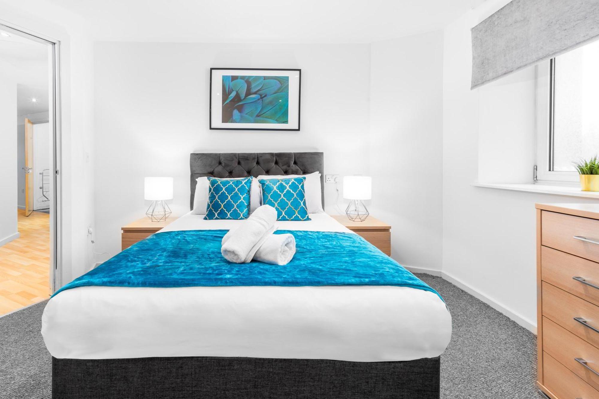 City Centre Apartment - 2 Bedroom - Secure Parking - Top Rated - 201M Birmingham Buitenkant foto