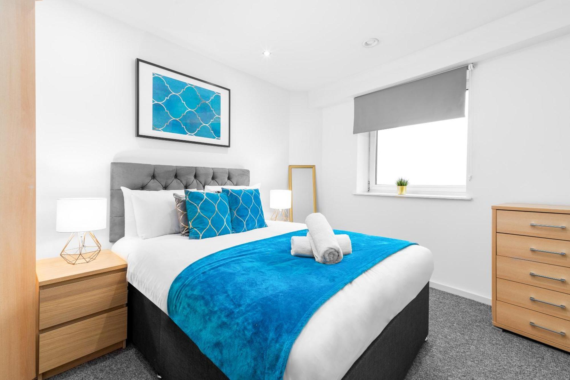 City Centre Apartment - 2 Bedroom - Secure Parking - Top Rated - 201M Birmingham Buitenkant foto