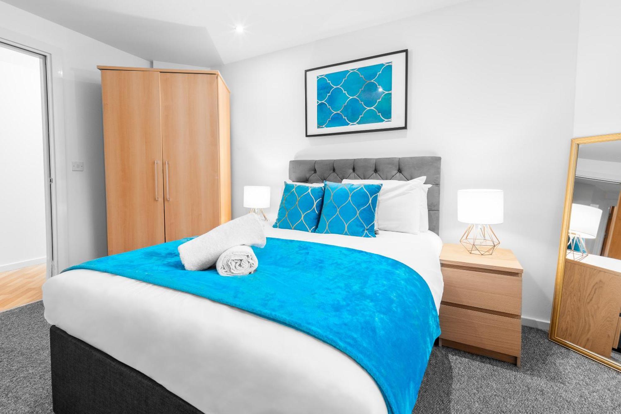 City Centre Apartment - 2 Bedroom - Secure Parking - Top Rated - 201M Birmingham Buitenkant foto